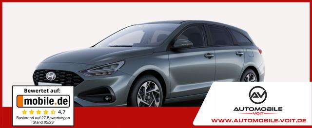 Hyundai i30 Kombi "Comfort" 1.5i CVVT 96PS 5 J. Garantie/NAVI 10,25"/LED-Scheinwerfer/Parksensoren vo. + hi./Rückfahrkamera/Tempomat 