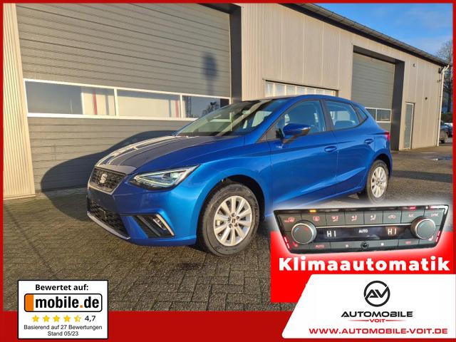 SEAT Ibiza - 1.0 TSI 95PS Style Edition Voll-LED Virtual Cockpit Sitzheizung Klimaautomatik Touchscreen DAB+ wireless Apple CarPlay + Android Auto PDC Rückf.Kamera 15-LM