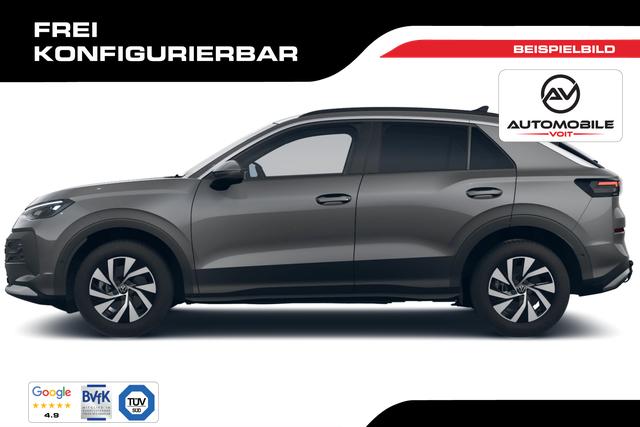 Volkswagen T-Roc LIFE 1.5 eTSI mild-hybrid 116PS DSG (AUTOMATIK), 16" Alufelgen, ACC Tempomat, Climatronic, Rückfahrkamera, Parksensoren vorne/hinten, Radio 12,9" + Wireless App-Connect, Toter-Winkel-Warner, M-Lederlenkrad, Armlehne vorn, LED-Scheinwerfer, Dachreling 