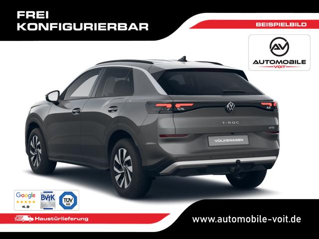 Volkswagen T-Roc LIFE 1.5 eTSI mild-hybrid 116PS DSG (AUTOMATIK), 16" Alufelgen, ACC Tempomat, Climatronic, Rückfahrkamera, Parksensoren vorne/hinten, Radio 12,9" + Wireless App-Connect, Toter-Winkel-Warner, M-Lederlenkrad, Armlehne vorn, LED-Scheinwerfer, Dachreling 