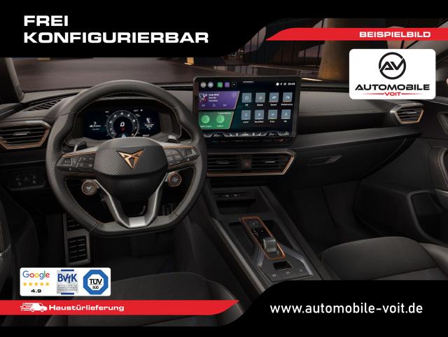 Cupra Leon Sportstourer VZ / Festpreisgarantie* 2.0 TSI 333PS 4DRIVE (ALLRAD) DSG 5J Garantie/El. Heckklappe/19"/DCC/Sportschalensitze/SHZ/ACC frei konfigurierbar! 