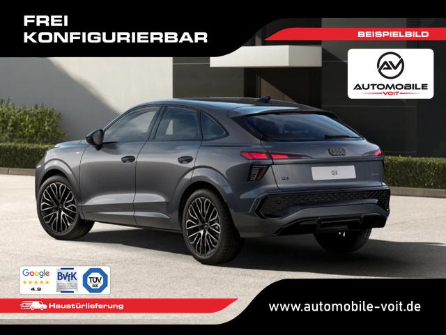 Audi Q3 Sportback TDI quattro 193 PS S-tronic NAVI/el. Heckkl./LED frei konfigurierbar! 
