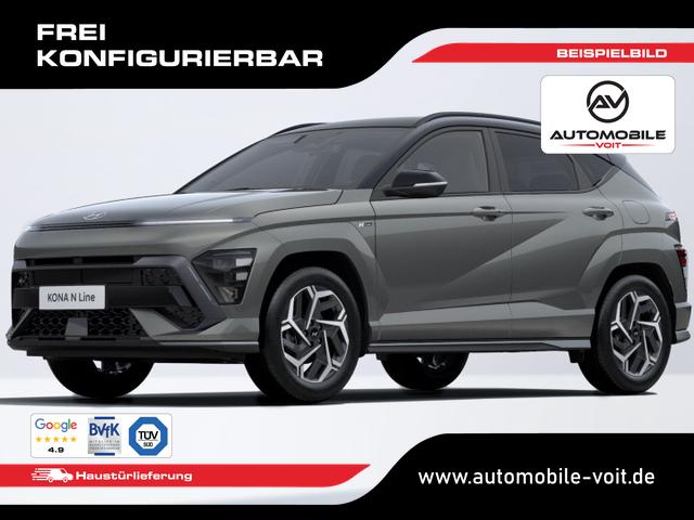 Hyundai KONA - N-Line 1.6 T-GDI 150PS NAVI/KLIMA/SHZ/KAMERA/TEMPOMAT frei konfigurierbar!
