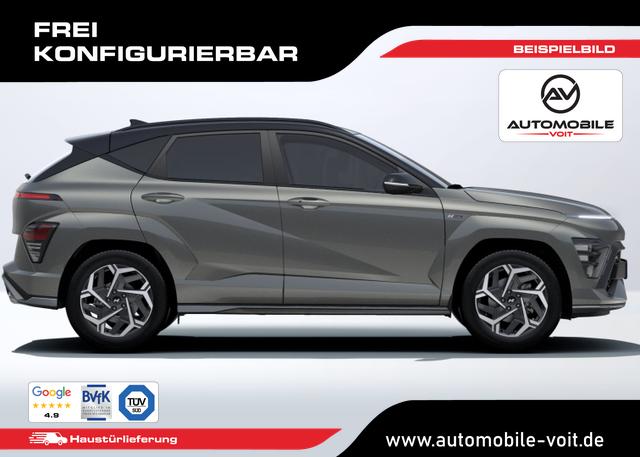 Hyundai KONA N-Line 1.6 T-GDI 150PS NAVI/KLIMA/SHZ/KAMERA/TEMPOMAT frei konfigurierbar! 
