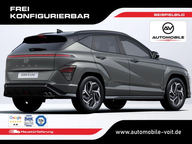 Hyundai KONA N-Line 1.6 T-GDI 150PS NAVI/KLIMA/SHZ/KAMERA/TEMPOMAT frei konfigurierbar! 