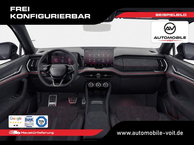 Skoda Kodiaq RS LIMITED 2.0 TSI 265PS 4x4 DSG 5 J. GARANTIE/20"/AHK/NAVI/DCC/CANTON/MATRIX/EL. HECKKL./ACC/R&uuml;ckfahrkamera frei konfigurierbar! 