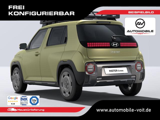 Hyundai Inster CROSS 49 kWh 84kW (115 PS) Adaptiver Tempomat/NAVI/SHZ/LED/360&deg;/R&uuml;ckfahrkamera frei konfigurierbar! 