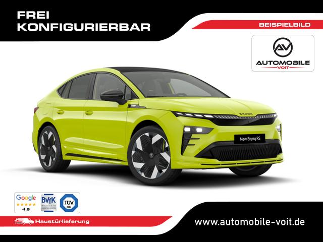 Skoda Enyaq Coup&eacute; - RS 85 4x4 340 PS 77 kWh 4J GAR.+MATRIX+PANO+NAVI+eHK+ACC+KAMERA+SHZ+20" ALU+KESSY frei konfigurierbar!