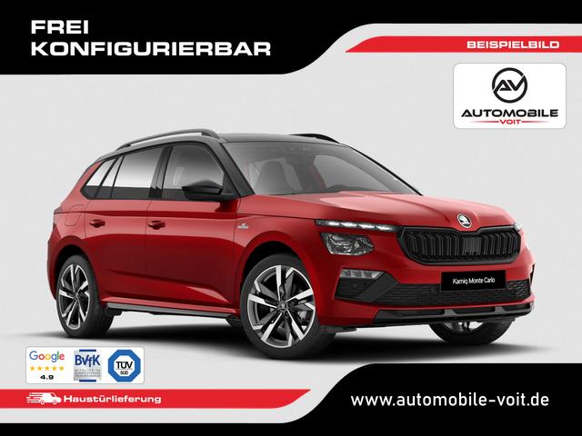 Skoda Kamiq - Monte Carlo 1.0 TSI 95PS PANORAMA/MATRIX/KESSY/KAMERA/SHZ/KLIMA/LED/TEMPOMAT/SMARTLINK/5J.GARANTIE frei konfigurierbar!