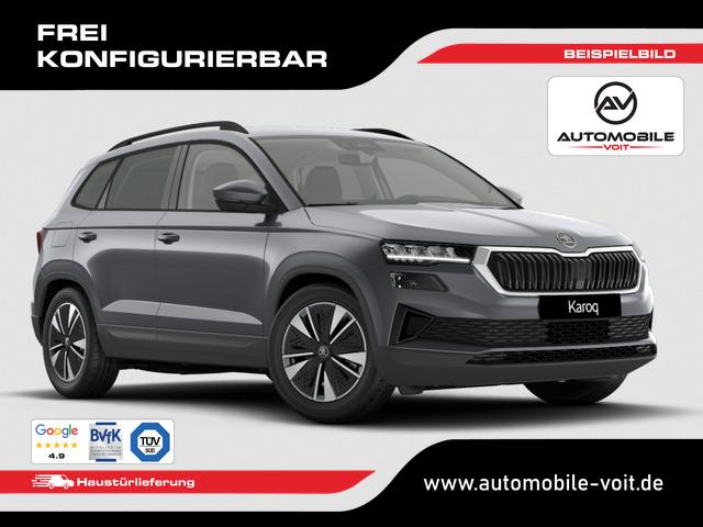Skoda Karoq - Selection 100% Schwerb. Modelljahr 2027 1.0 TSI 85 KW (116 PS, 6-Gang-Schalt.) Tempomat/Klima/LED/SunSet/SmartLink frei konfigurierbar!