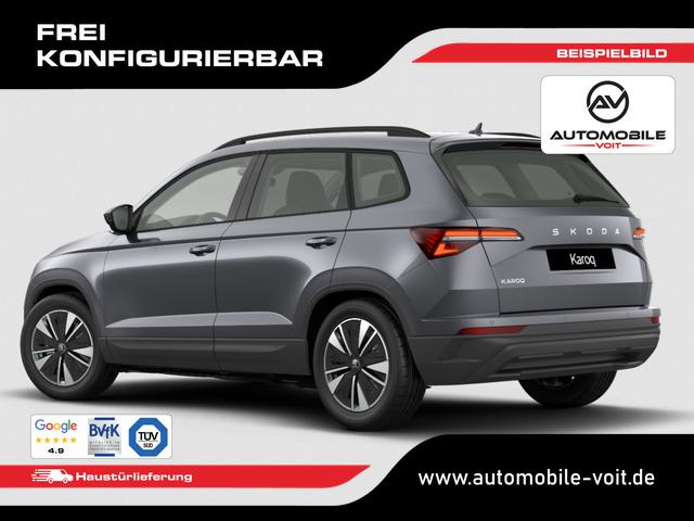 Skoda Karoq Selection 100% Schwerb. Modelljahr 2027 1.5 TSI 110 KW (150 PS, 6-Gang-Schalt.) Tempomat/Klima/LED/SunSet/SmartLink frei konfigurierbar! 