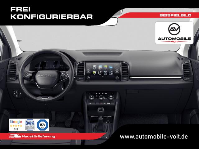 Skoda Karoq Selection 100% Schwerb. Modelljahr 2027 1.5 TSI 110 KW (150 PS, 6-Gang-Schalt.) Tempomat/Klima/LED/SunSet/SmartLink frei konfigurierbar! 