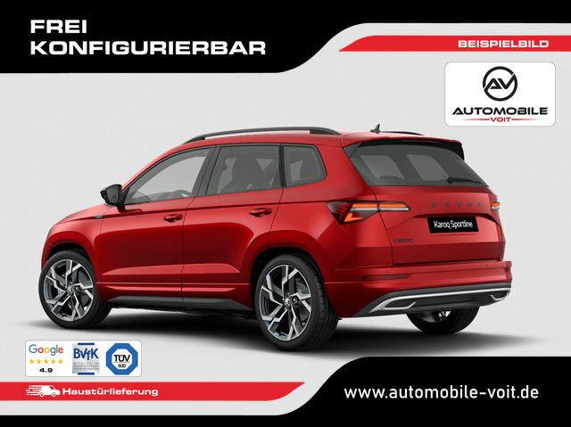 Skoda Karoq Sportline Exclusive Modelljahr 2027 1.5 TSI DSG 5J. Garantie NAVI ACC frei konfigurierbar! 