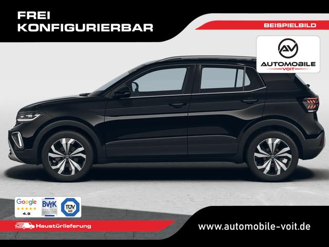 Volkswagen T-Cross Style Neues Modell 2027 1.0 TSI 116 PS DSG 17" Alu, MATRIX-LED-Scheinwerfer (IQ Light), Adaptiver Tempomat ACC, Parksensoren vo/hi, Radio "Ready2Discover", Wireless App-Connect, Klima, M-Lederlenkrad, Digitales Cockpit, M&uuml;digkeitserkennung 