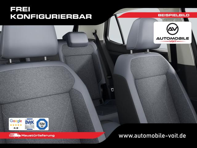 Volkswagen T-Cross Style Neues Modell 2027 1.0 TSI 116 PS DSG 17" Alu, MATRIX-LED-Scheinwerfer (IQ Light), Adaptiver Tempomat ACC, Parksensoren vo/hi, Radio "Ready2Discover", Wireless App-Connect, Klima, M-Lederlenkrad, Digitales Cockpit, M&uuml;digkeitserkennung 