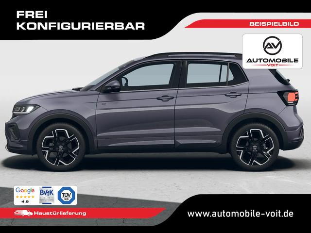 Volkswagen T-Cross R-Line Neues Modell 2027 1.0 TSI 116 PS 17" Alu, LED-Scheinwerfer, Adaptiver Tempomat ACC, Parksensoren vo/hi, Radio "Ready2Discover", Wireless App-Connect, Klima, M-Lederlenkrad, Digitales Cockpit, M&uuml;digkeitserkennung, Sto&szlig;f&auml;nger im R-Design 