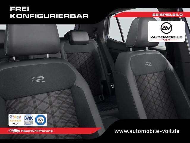 Volkswagen T-Cross R-Line Neues Modell 2027 1.0 TSI 116 PS 17" Alu, LED-Scheinwerfer, Adaptiver Tempomat ACC, Parksensoren vo/hi, Radio "Ready2Discover", Wireless App-Connect, Klima, M-Lederlenkrad, Digitales Cockpit, M&uuml;digkeitserkennung, Sto&szlig;f&auml;nger im R-Design 