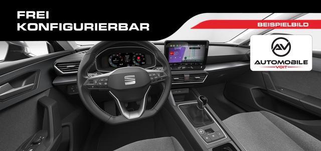SEAT Leon Sportstourer Style Edition 1.5 TSI 115PS, AKTION bis 28.09.25! 5 J. Garantie, 16" Alu, Climatronic, Parksensoren, Media System PLUS 10,4"/Bluetooth, Tempomat, Full Digital Cockpit, LED-Scheinwerfer, Reserverad, Verkehrszeichenerkennung 