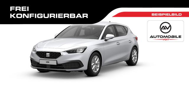 SEAT Leon Style Edition 1.5 eTSI 115PS DSG, AKTION bis 28.09.25! 5 J. Garantie, 16" Alu, Climatronic, Parksensoren vorn/hinten, Media System PLUS 10,4"/Bluetooth, Tempomat, Full Digital Cockpit, LED-Scheinwerfer, Reserverad, Verkehrszeichenerkennung 