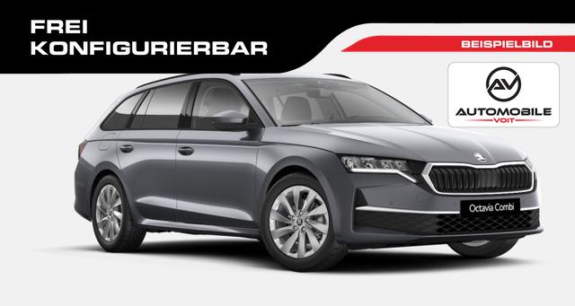 Skoda Octavia Combi - Edition 1.5 TSI 115PS/Metallic/Alu/Beheizte Frontscheibe/SHZ/Lenkrad beheizt/SunSet/Parksensoren vorn/hinten/Cockpit 10"/Climatronic/SmartLink