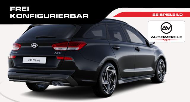 Hyundai i30 Kombi "N-Line" 1.0 T-GDI 100PS AUTOMATIK 5. J. Garantie/NAVI/Tempomat/Kamera/18"/Winter-Paket/LED 