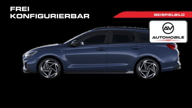 Hyundai i30 Kombi N-Line Premium 1.5 T-GDI MHEV 140PS DSG, 5J Garantie, 18" Alufelgen, Winter-Paket, LED, Parksensoren vorne/hinten, Rückfahrkamera, Tempomat, elektr. einst. Vordersitze, 2-Zonen Climatronic, Sportledersitze, 10,25" Navigation, CarPlay, Toter-Winkel-Assistent 
