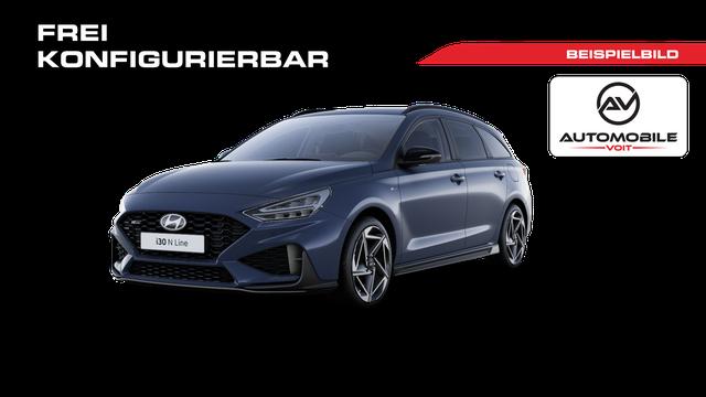 Hyundai i30 Kombi - N-Line Premium 1.5 T-GDI MHEV 140PS, 5J Garantie, 18" Alufelgen, Winter-Paket, LED, Parksensoren vorne/hinten, Rückfahrkamera, Tempomat, elektr. einst. Vordersitze, 2-Zonen Climatronic, Sportledersitze, 10,25" Navigation, CarPlay, Toter-Winkel-Assistent