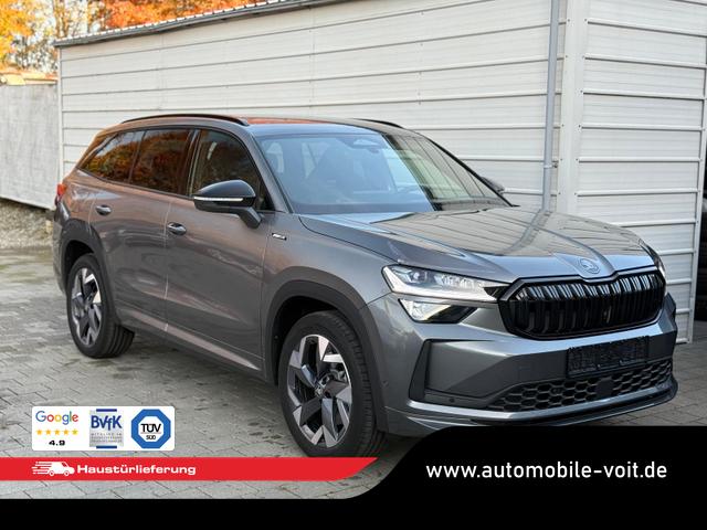 Skoda Kodiaq - Sportline 2.0 TDI DSG 4x4 7Sitzer*AHK*NAVI*SHZ*Matrix*360°*IPA*Keyless*Canton