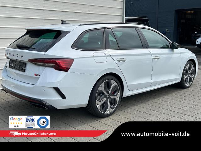 Skoda Octavia Combi RS Kombi 2.0 TSI DSG 265 PS AHK*Panorama*DCC*19"*Android Auto*Navi*SHZ*360&deg;*E-Heck 