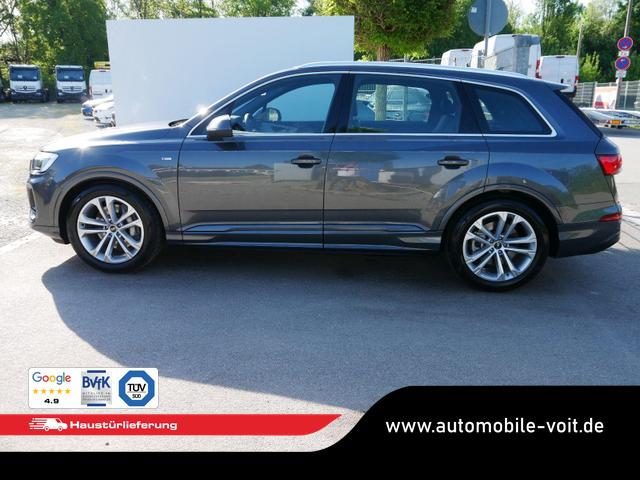 Audi Q7 S line 45 TDI*4X4*AHK*LED*7-SITZE*20 ZOLL*PANO*KAMERA*NAVI*LUFTFEDRUNG 