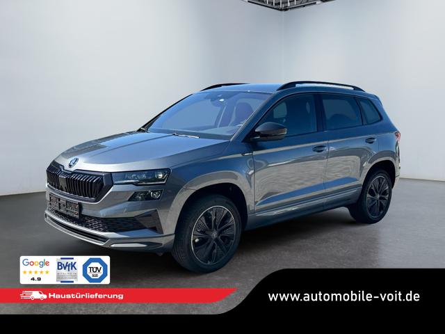 Skoda Karoq 2,0 TDI DSG Sportline 3ZKlima ACC 4x Sitzheizung 2x Einparkhilfe Anh&auml;ngerkupplungKamera 5J Garantie beheizte Windschutzscheibe 