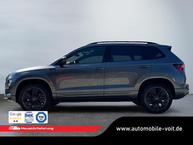 Skoda Karoq Sportline 2,0 TDI DSG 3ZKlima ACC 4x Sitzheizung 2x Einparkhilfe Anh&auml;ngerkupplungKamera 5J Garantie beheizte Windschutzscheibe 