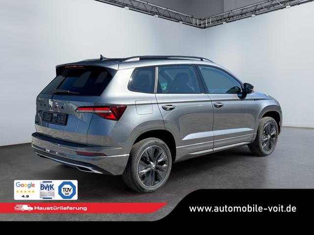 Skoda Karoq 2,0 TDI DSG Sportline 3ZKlima ACC 4x Sitzheizung 2x Einparkhilfe Anh&auml;ngerkupplungKamera 5J Garantie beheizte Windschutzscheibe 