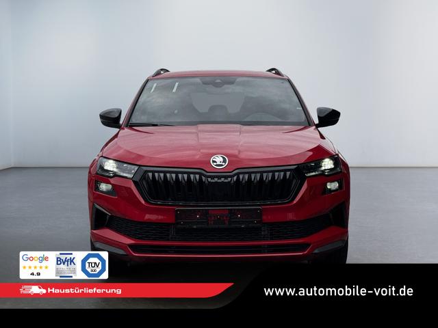Neue Skoda Karoq Sportline top Austastung 