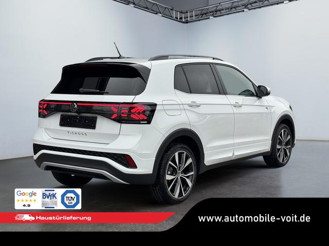 Volkswagen T-Cross 1,0 TSI DSG R-Line IQ Light Matrix ACC 2 x Einparkhilfe Sitzheizung Kamera18 Zoll 5J Garantie 
