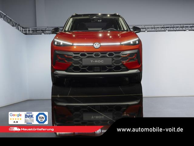 Volkswagen T-Roc 1,5 eTSI DSG R-Line LED Plus Anh&auml;ngerkupplung Navi Sitzheizung beheiztes Lenkrad 18 Zoll Alu el.Heckklappe 5J Garantie 