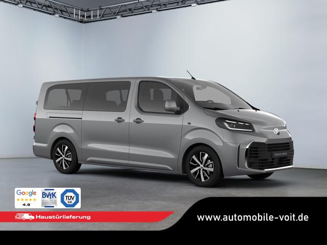 Toyota Proace Verso - 2,0 D-4 L2 8-Sitzer ACC 2ZoKlima Standheizung Navigation 17 Zoll Alufelgen Parksensoren R&uuml;ckfahrkamera LED Scheinwerfer