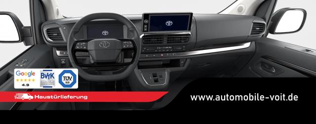 Toyota Proace Verso 2,0 D-4 L2 8-Sitzer ACC 2ZoKlima Standheizung Navigation 17 Zoll Alufelgen Parksensoren R&uuml;ckfahrkamera LED Scheinwerfer 