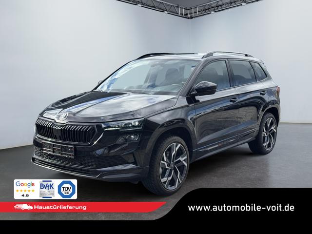 Skoda Karoq - Sportline 2,0 TSI 4x4 DSG 2ZKlima AHK Standheizung Canton Totewinkel 4 x Sitzheizung 2 Einparkhilfe Kamera 19 Zoll Felgen adaptiver Tempomat 5J Garantie