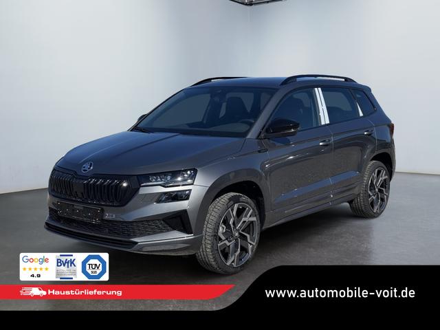 Skoda Karoq - Sportline 1,5 TSI DSG 2ZKlimaautomatik Canton Anh&auml;ngerkupplung Totewinkel Assistent 2 x Einparkhilfe Kamera 19 Zoll Felgen adaptiver Tempomat 5J Garantie