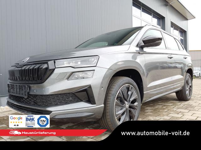 Skoda Karoq - Sportline 2,0 TDI 4x4 150 PS DSG Navi-4x Sitzheizung-Canton Sound-Anh&auml;ngerkupplung-LED-Matrix-AppleCarPlay-Android-Auto-ACC-Kessy-2-Zonen-Klimaautomatik-18''Alu-Sofort