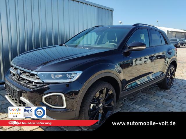 Volkswagen T-Roc - Black Style 1,5 TSI 150 PS DSG AHK-IQ Light-Navi-ACC-Kamera-19 "Alu-IQ Drive-Sofort