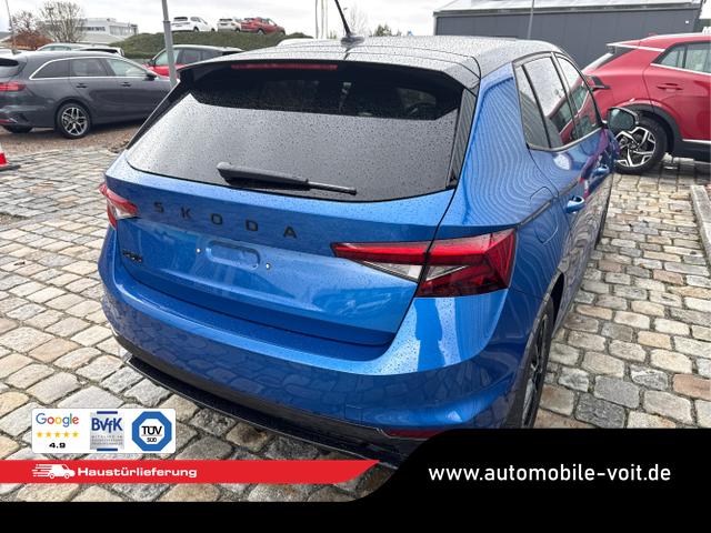 Skoda / Fabia / Blau / Monte Carlo / / , Beispielbilder, ggf. teilweise mit Sonderausstattung