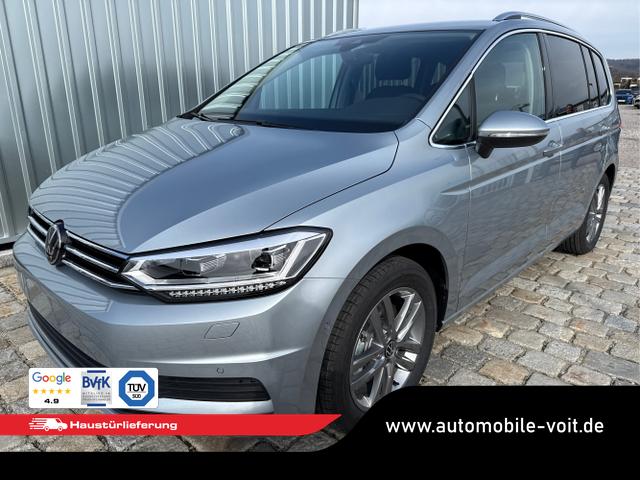 Volkswagen Touran - Comfort Plus Edition 1.5 TSI EVO2 110kW/150PS 7DSG 7-Sitzer-el. AHK inkl. TrailerAssist-Navi-LED-Kessy-R&uuml;ckfahrkamera-Parklenkassist-el.Heckklappe-ACC-3-Zonen Klimaautomatik-Winterpaket-Chrompaket-17''Alu-sofort verf&uuml;gbar