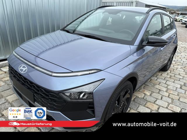 Hyundai BAYON - GO PLUS! 1.0 T-GDI 66 kW (90 PS) DCT7 -PDC hinten und Kamera-16"Alu-SHZ-Lenkradheizung-elektr.&beheizb.Aussenspiegel-LED-NAVI-Klimaanlage-AppleCarPlay&AndroidAuto-Tempomat-USB C-Bluetooth-elektr. Fensterheber 4x-SUNSET-sofort verf&uuml;gbar