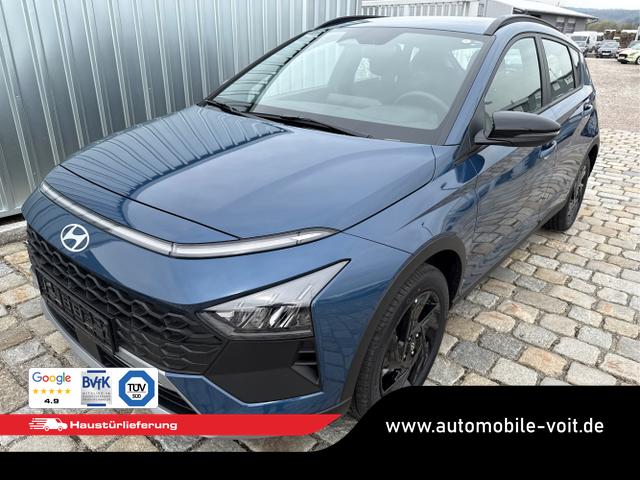 Hyundai BAYON - GO PLUS! 1.0 T-GDI 66 kW (90 PS) DCT7 -PDC hinten und Kamera-16"Alu-SHZ-Lenkradheizung-elektr.&beheizb.Aussenspiegel-LED-NAVI-Klimaanlage-AppleCarPlay&AndroidAuto-Tempomat-USB C-Bluetooth-elektr. Fensterheber 4x-SUNSET-sofort verf&uuml;gbar