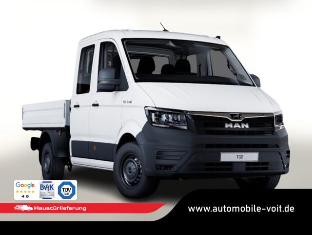 MAN TGE - Pritsche DoKa 2.0 TDI 177 Kam Temp PDC 7-S