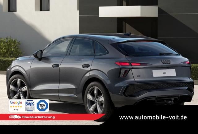 Audi Q3 Sportback neuesMod 2xS line Tech 19Z AHK LED+ 