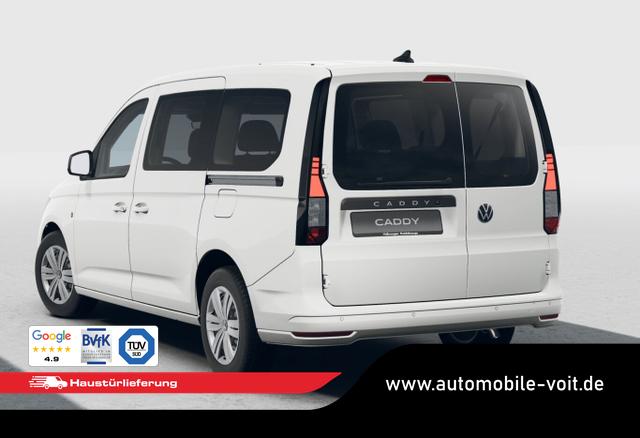 Volkswagen Caddy Maxi 7S ACC AC(2Zone) Kam AppCo 2xPDC MFL 