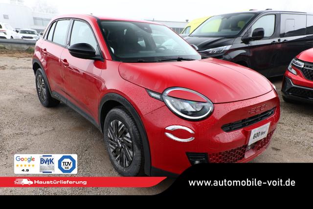 Fiat 600e RED 54kWh 11kW-OBC CarPlay W&auml;rmepumpe PDC 